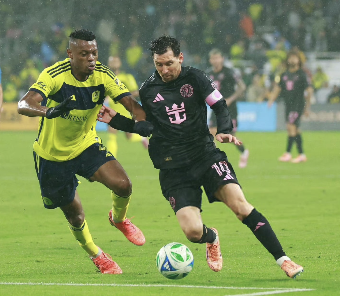 美职联季后赛：迈阿密1-2爆冷负纳什维尔，梅西世界波难救主