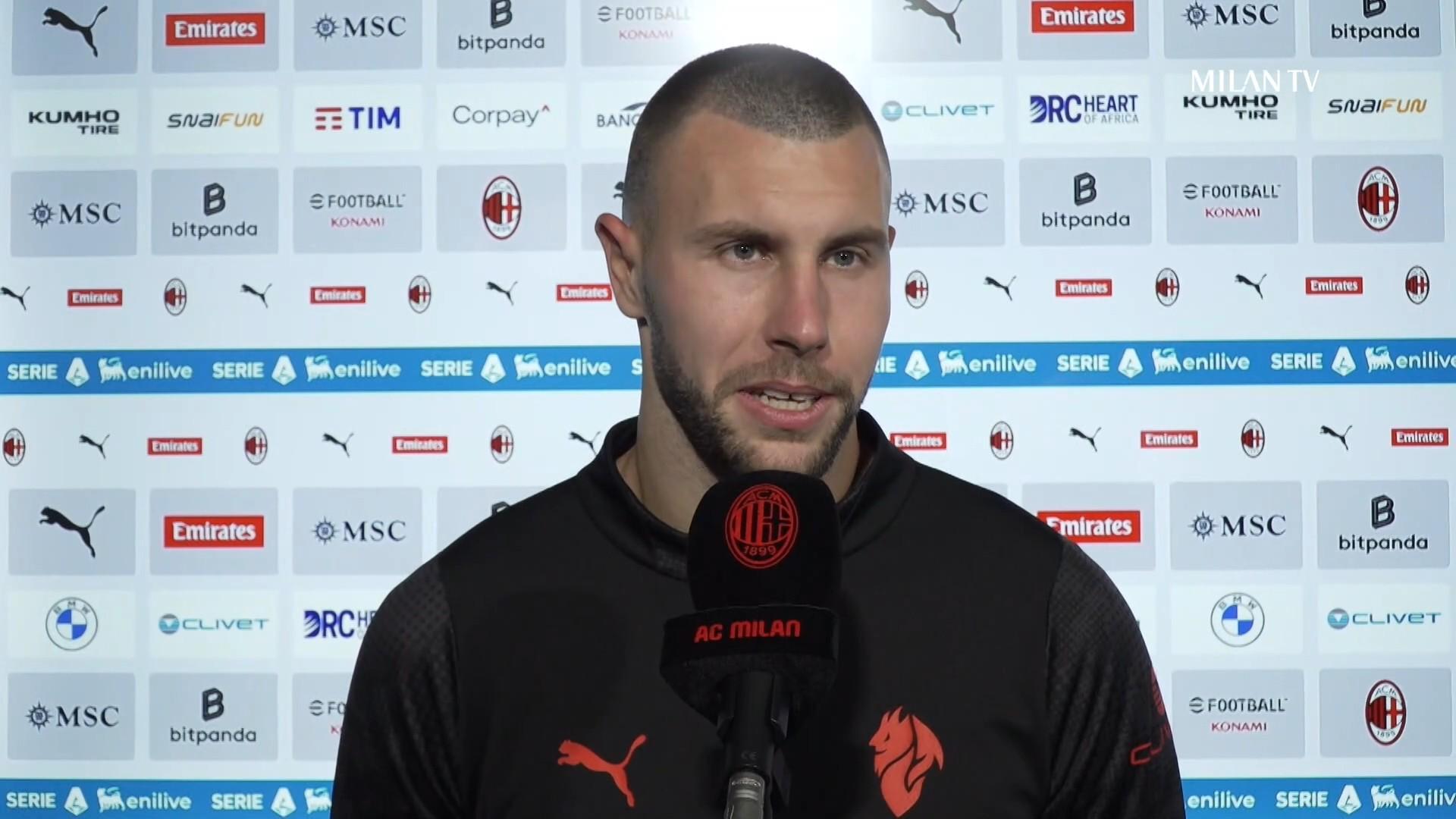 帕夫洛维奇：米兰氛围佳，全队为迈尼昂扑点球欢呼