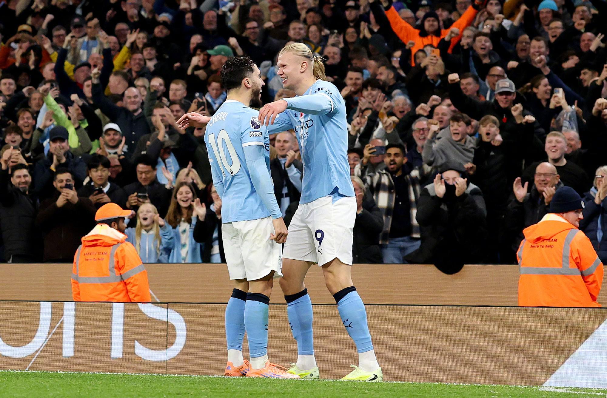 詹俊评曼城3-1伯恩茅斯：高位逼抢激活曼城防反，哈兰德效率惊人