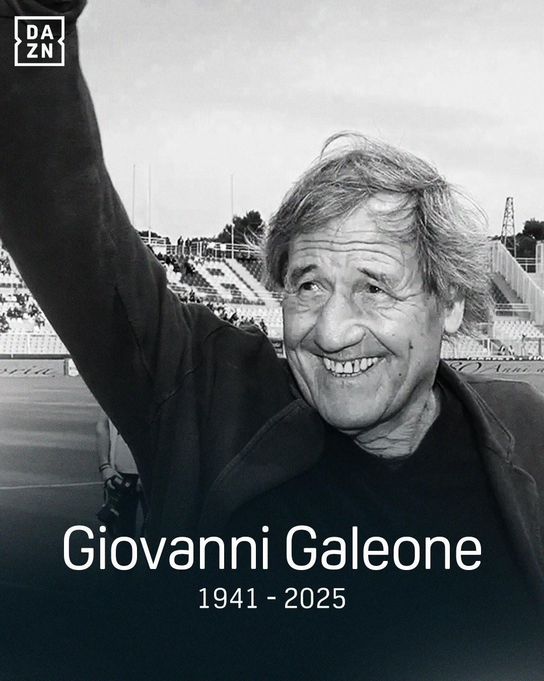 意大利足坛传奇加莱奥内逝世，享年84岁