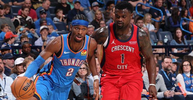 亚历山大30分率雷霆七连胜 锡安20+9难阻鹈鹕六连败