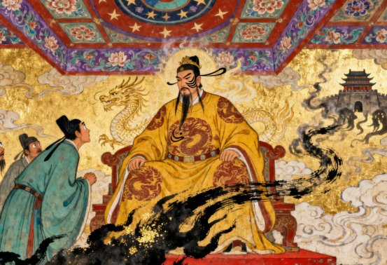 袁天罡首次面圣,见到李世民时心头一惊!悄悄对李淳风说出一段预言