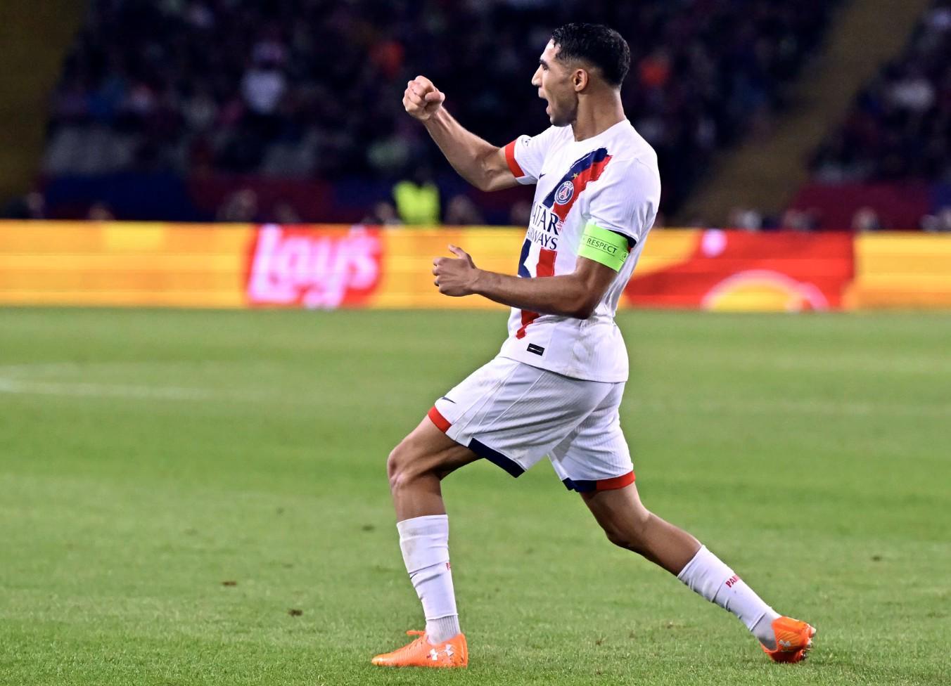 阿什拉夫：连续卫冕欧冠是巨大动力，巴黎迎战拜仁信心十足