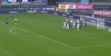 国米官方确认：恰尔汗奥卢荣膺对阵乌迪内斯队内最佳球员