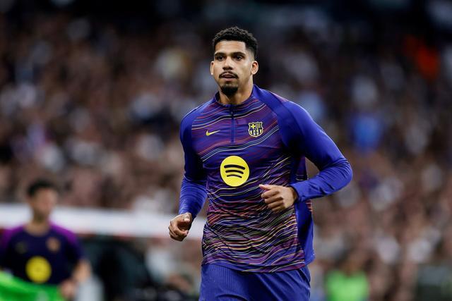 欧冠前瞻：阿劳霍或继续首发领衔后防，加西亚顶替孔德出战布鲁日