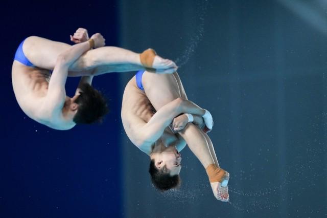 十五运跳水男团：广东队强势夺金，湖北山东分获银铜