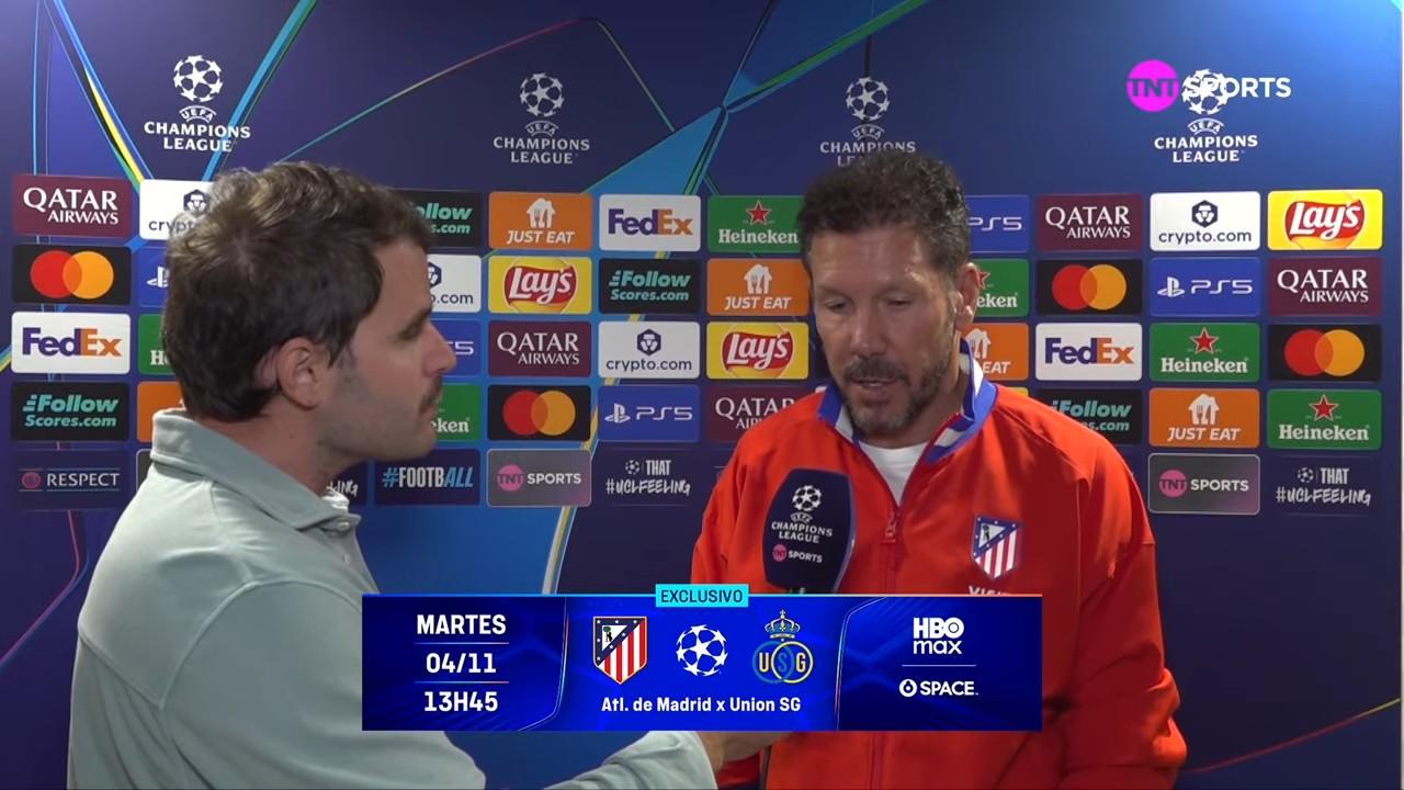 西蒙尼谈欧冠对阵圣吉罗斯联合：以主动进攻应对速度威胁