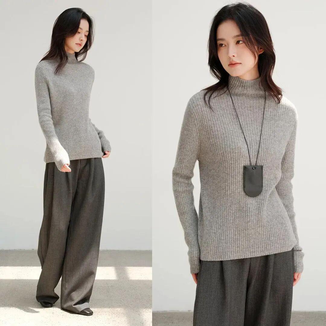 秋天灰色穿搭指南：用灰色撑起你的强大气场