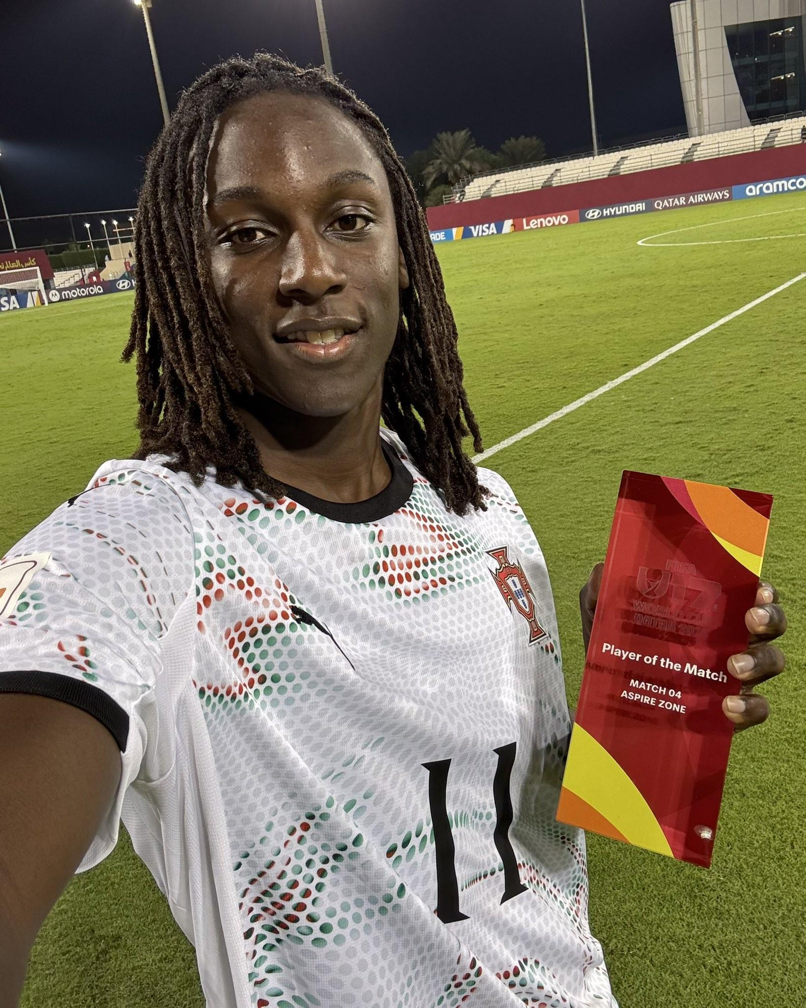 葡萄牙U17新星斯特万：雷纳托-桑切斯侄子闪耀世少赛