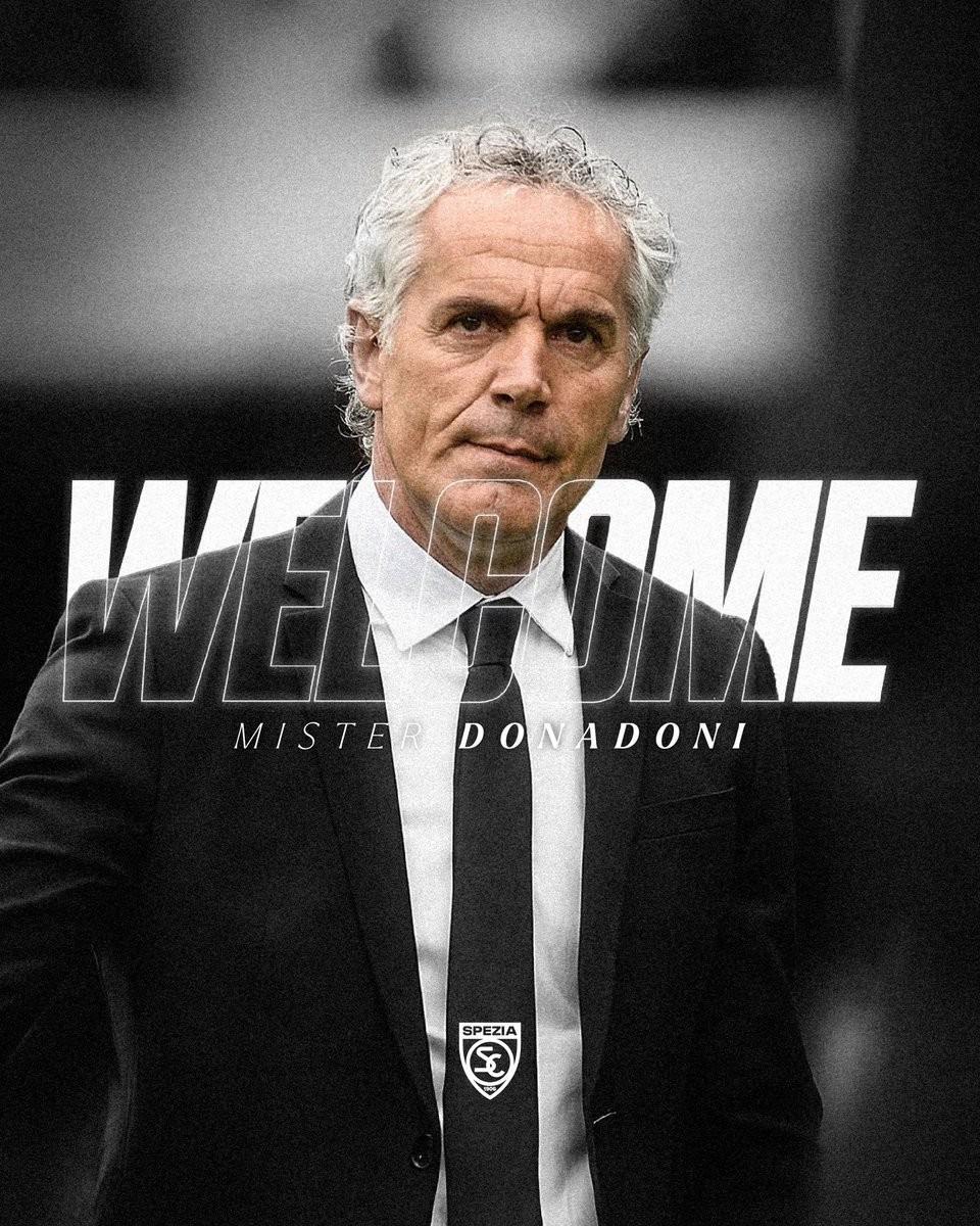 官方确认：多纳多尼出任意乙斯佩齐亚队新任主帅