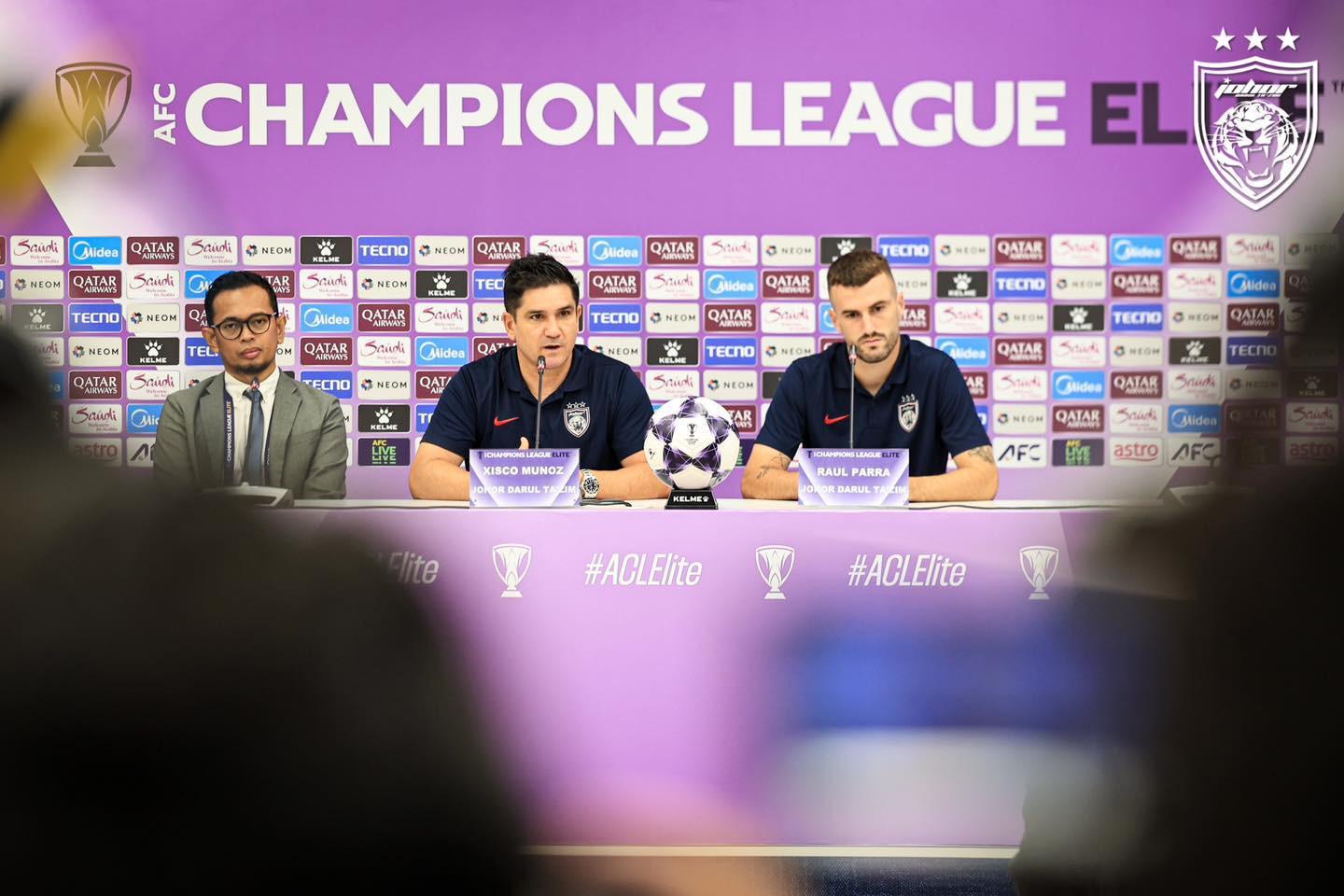 柔佛主帅展望亚冠：延续对阵中国球队的强势表现