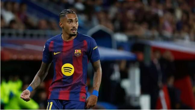 每体：拉菲尼亚周末或回归巴萨名单，能否出战塞尔塔存疑