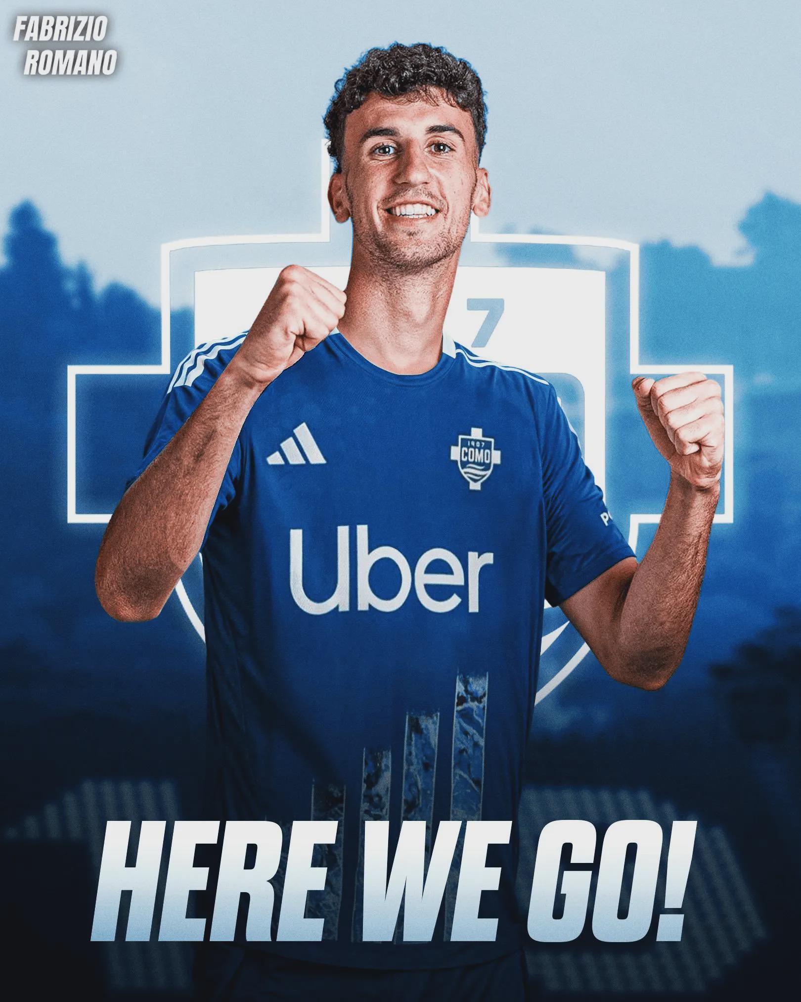 皇马外租新星闪耀意甲！20岁中卫拉蒙成科莫防线核心