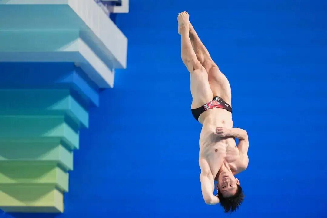 八连冠!广东队勇夺十五运会跳水男团金牌