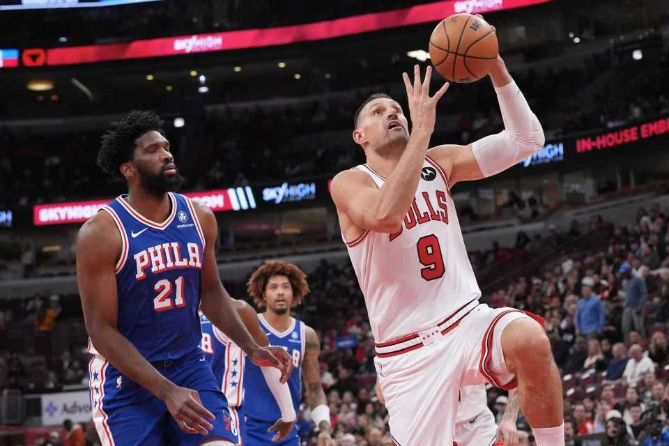 武切维奇准绝杀！公牛24分逆转76人登顶东部，马克西39分难救主