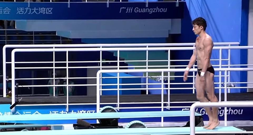 全运会跳水男子全能：练俊杰力压曹缘，为山东队斩获首金