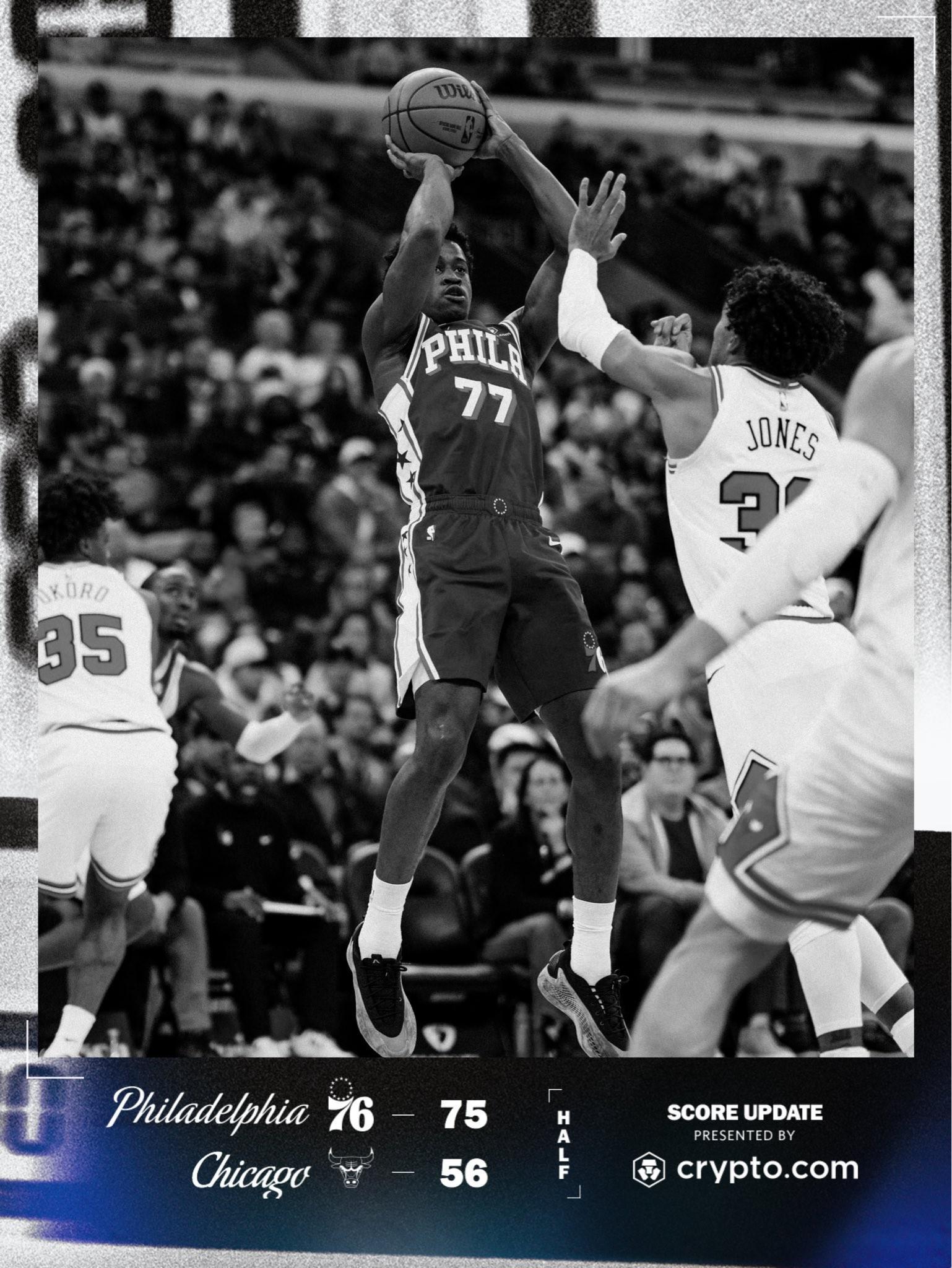 76人末节崩盘！最后6分钟0运动战进球 遭公牛24分惊天逆转