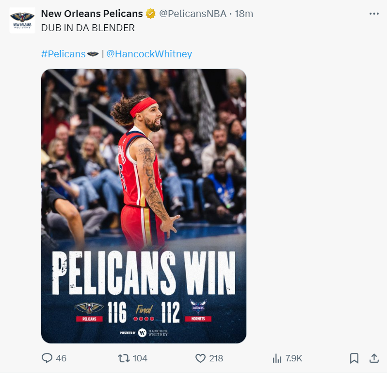 鹈鹕首胜却难掩普尔低迷！14中3遭弃用，球迷狂喷成焦点