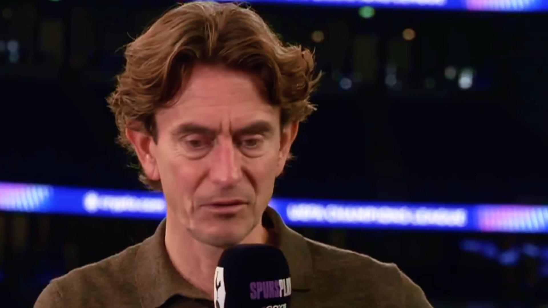 弗兰克谈范德芬惊艳进球：场边惊呼快传球，球队展现反弹力