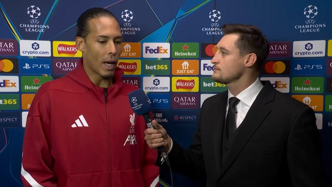 范戴克：利物浦定位球实力强劲，皇马之战再显威力