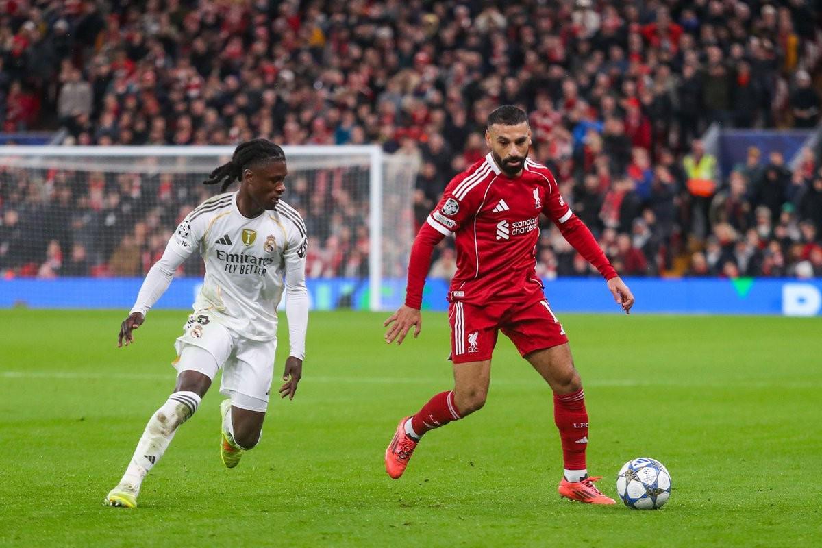 萨拉赫近五年欧冠三次单场过人5+，均对阵马德里双雄