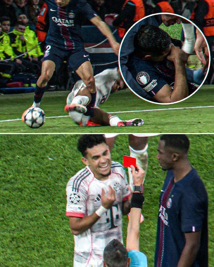 欧冠焦点战：拜仁7500万新援双响后染红，致巴黎巨星重伤离场