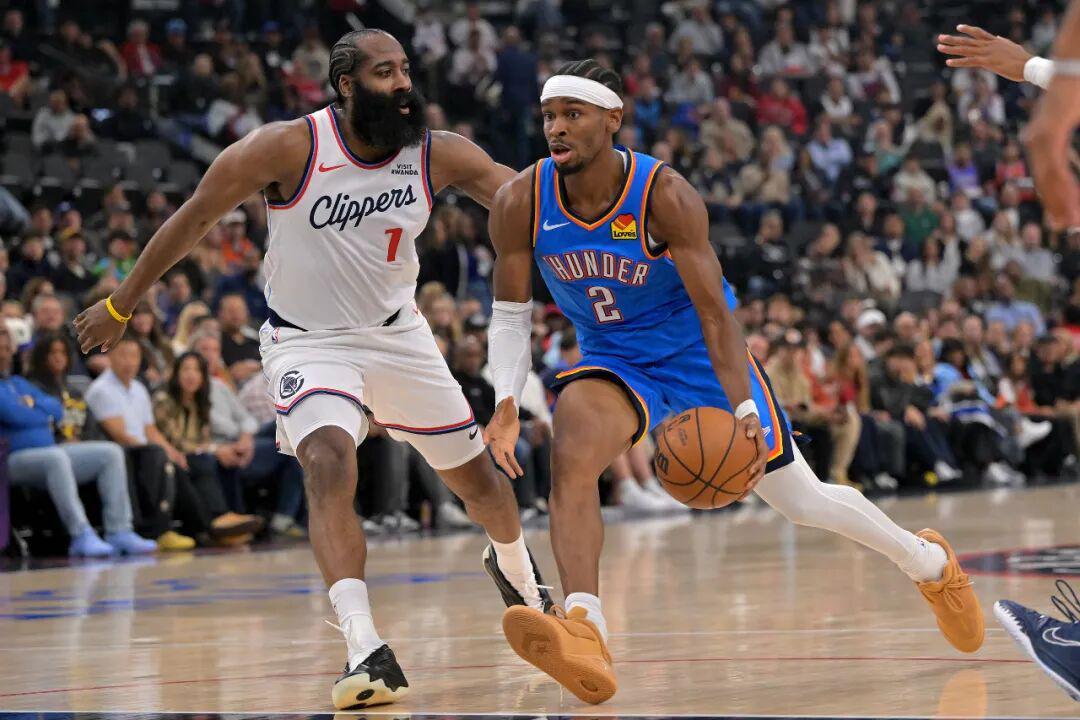 NBA战报：雷霆八连胜领跑联盟，公牛24分逆转登顶东部