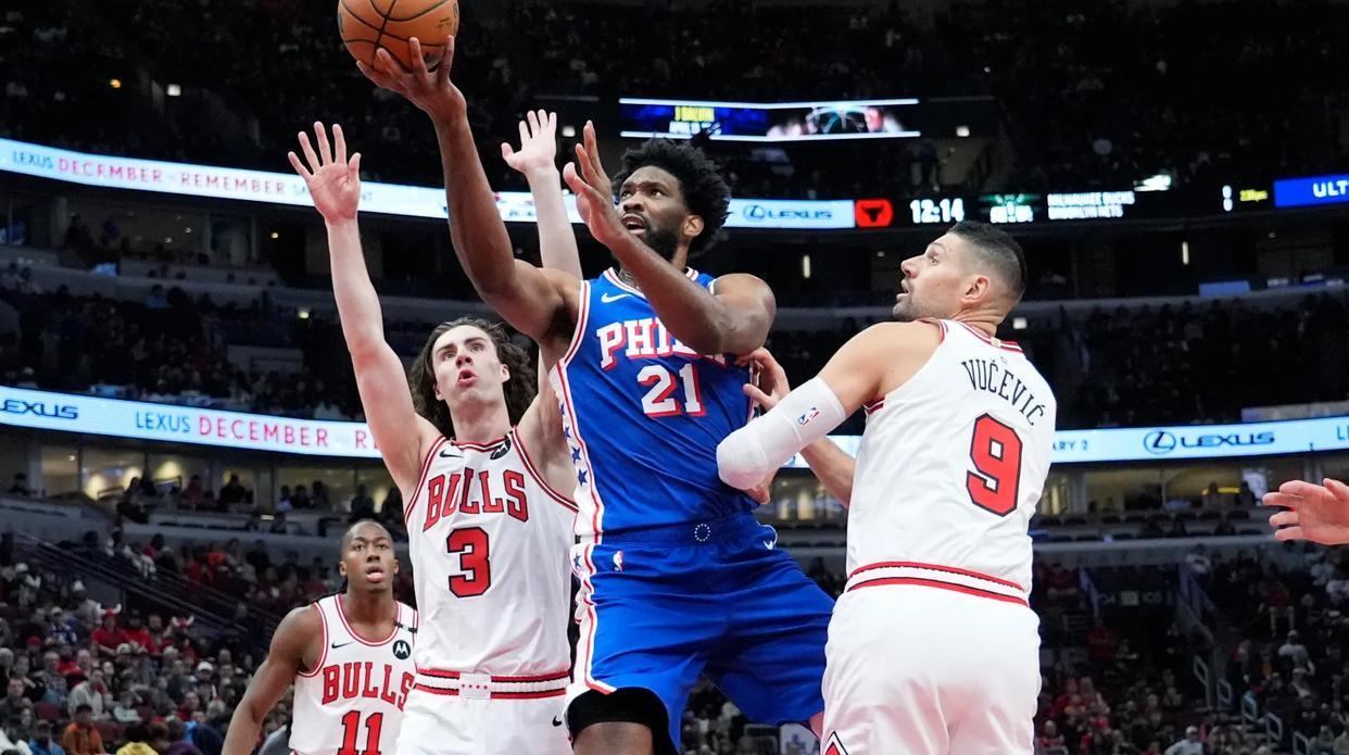 24分大逆转！吉迪三双创神迹，武切维奇准绝杀助公牛掀翻76人