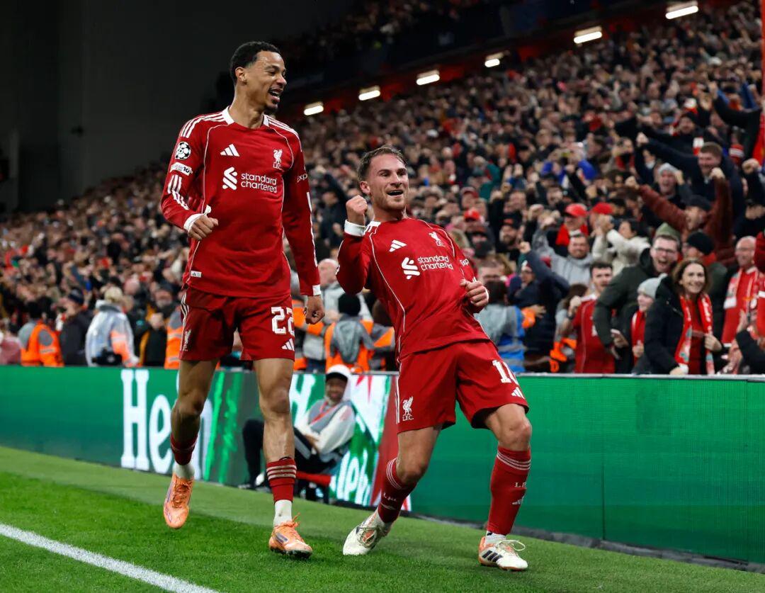 利物浦双杀皇马：定位球制胜，维尔茨状态复苏成惊喜