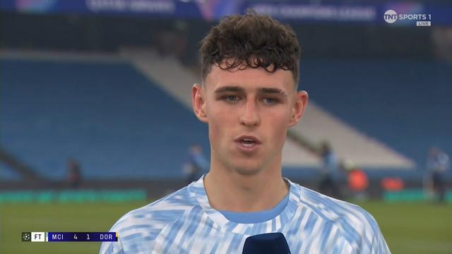 福登欧冠赛后趣谈：进球自拍搭档竟是“路人甲”