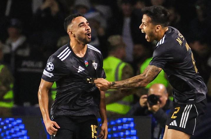 切尔西欧冠半场遭逆转，阿塞拜疆球队创历史首进英格兰两球