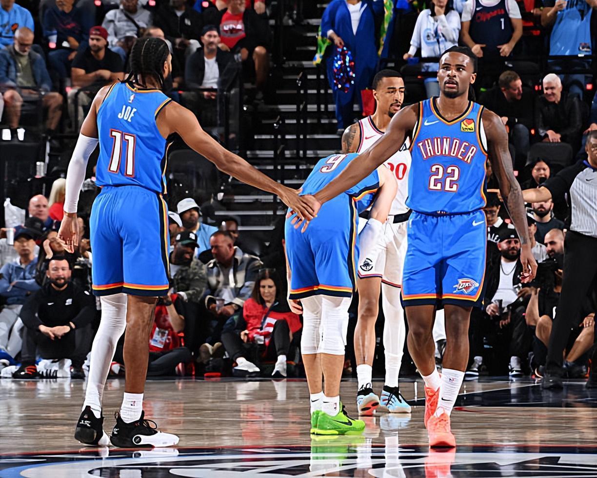 雷霆以赛亚-乔高效发挥，常规赛大胜快船引关注