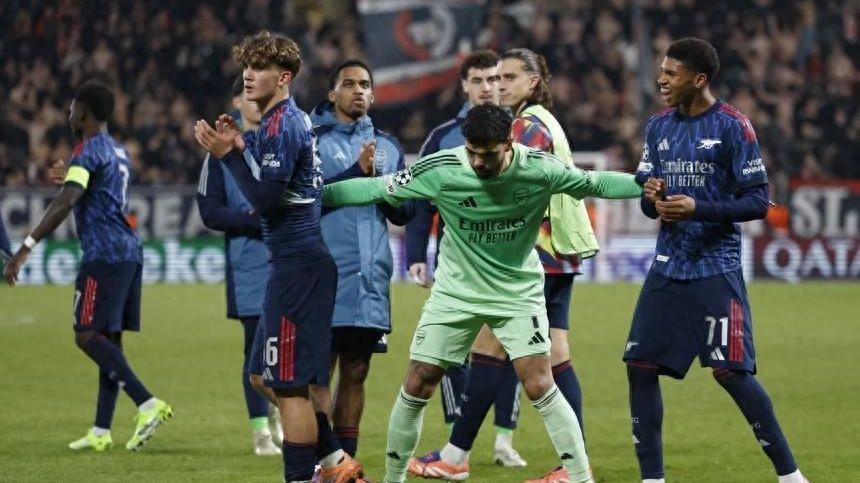 阿森纳8连零封追平122年队史纪录，欧冠4连胜创英格兰球队新纪录