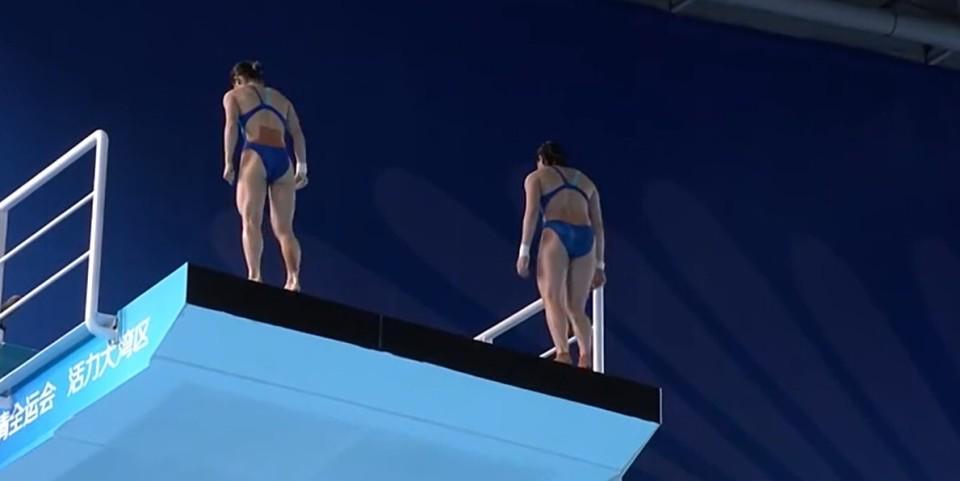 全运会女双10米台：陈芋汐/掌敏洁夺冠，全红婵遗憾无缘奖牌