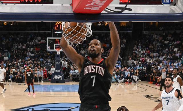 火箭豪取五连胜！37岁杜兰特率队冲击总冠军曙光初现