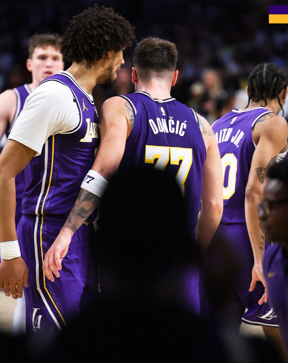 东契奇狂砍35+13+9+5断2帽 湖人五连胜升至西部第二