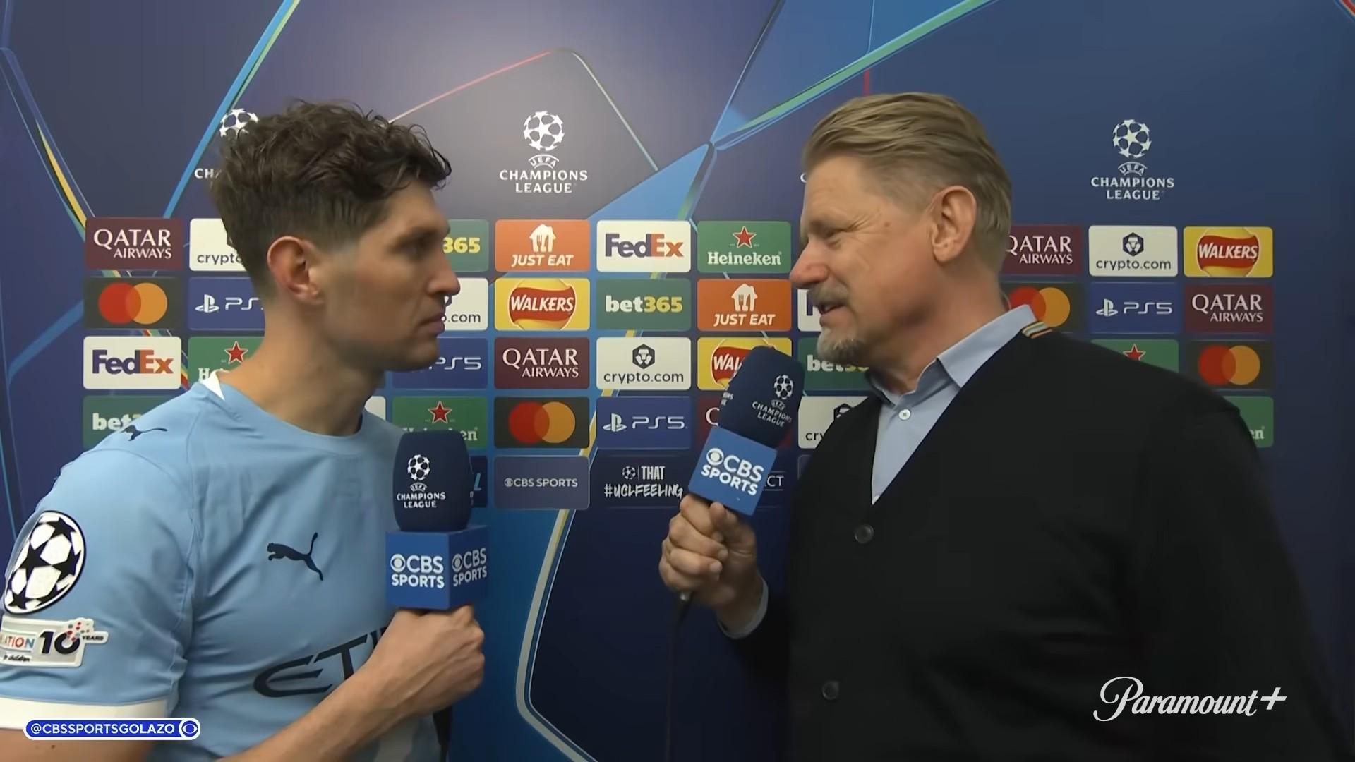 斯通斯谈曼城胜多特：五后卫调整系临场决定，福登表现获赞