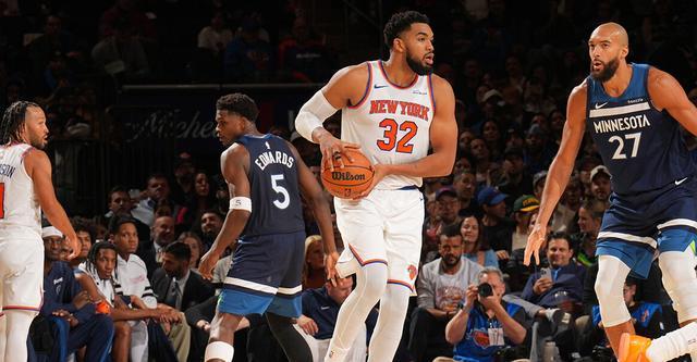 唐斯谈对阵森林狼：面对旧主仍感奇怪，复古球衣无自己名字引感慨