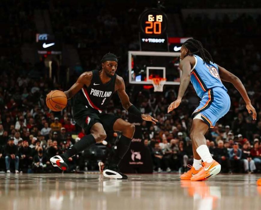 NBA爆冷！雷霆22分领先遭开拓者逆转，亚历山大35分难救主