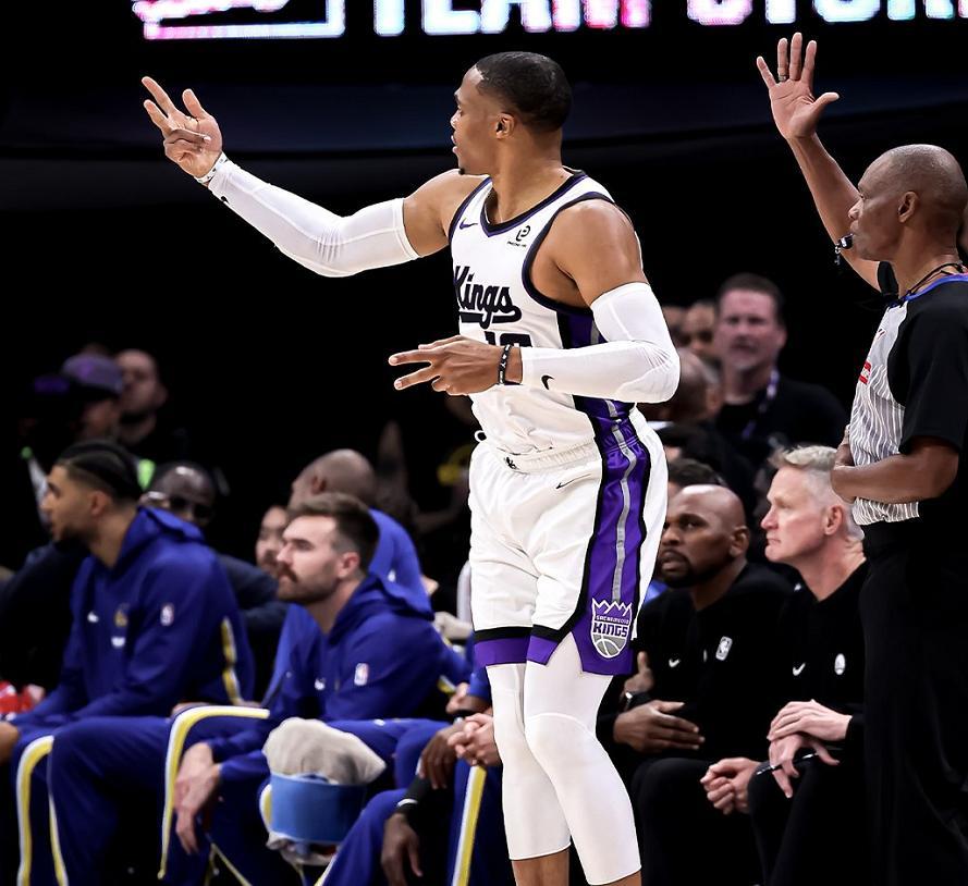 勇士太子库明加24分难救主，国王威少23+16+10主场复仇成功