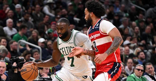 NBA常规赛：布朗35+5萨尔31+8 凯尔特人大胜奇才终结两连败