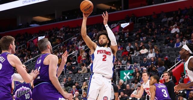 坎宁安31分10助杜伦双20 活塞114-103胜爵士豪取4连胜