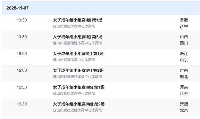 全运女篮首日赛程：李梦领衔四川冲首胜，广东山东迎强弱对决