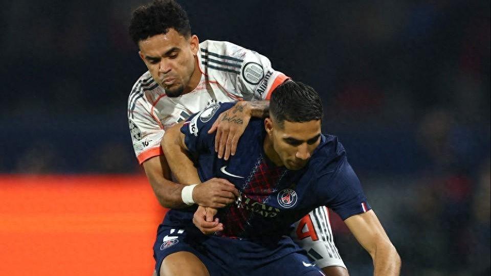 巴黎圣日耳曼1-2负拜仁再遭重创，三主力伤退或影响争冠