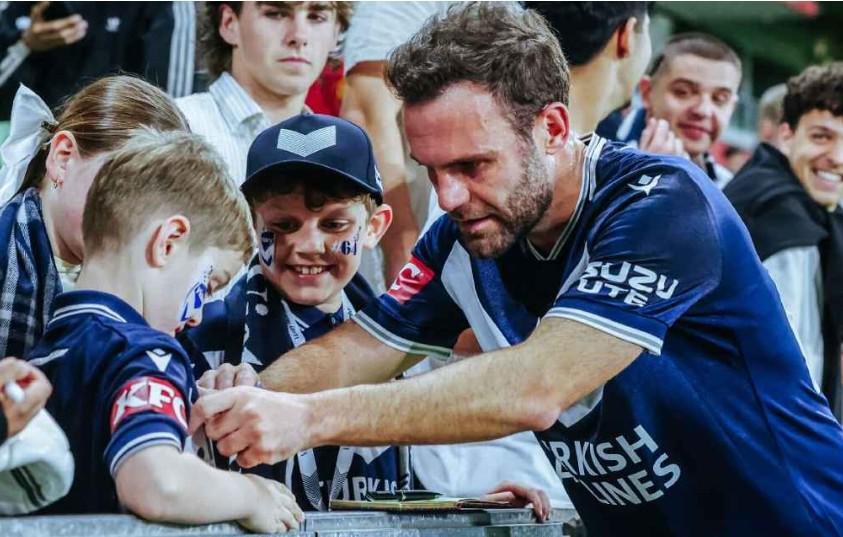 马塔转战澳超：37岁老将誓言保持高水平，享受足球纯粹快乐