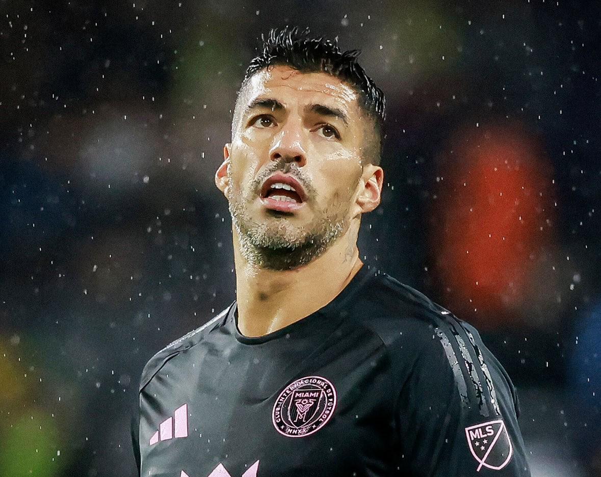 苏亚雷斯踢人遭美职联禁赛一场 迈阿密国际官方回应