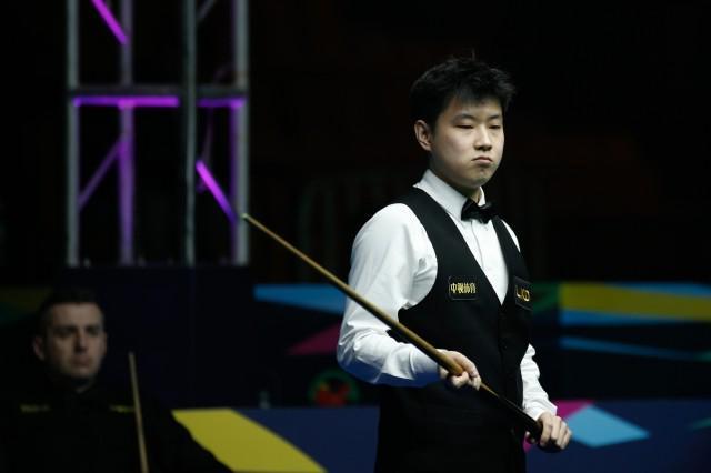 吴宜泽比赛画面