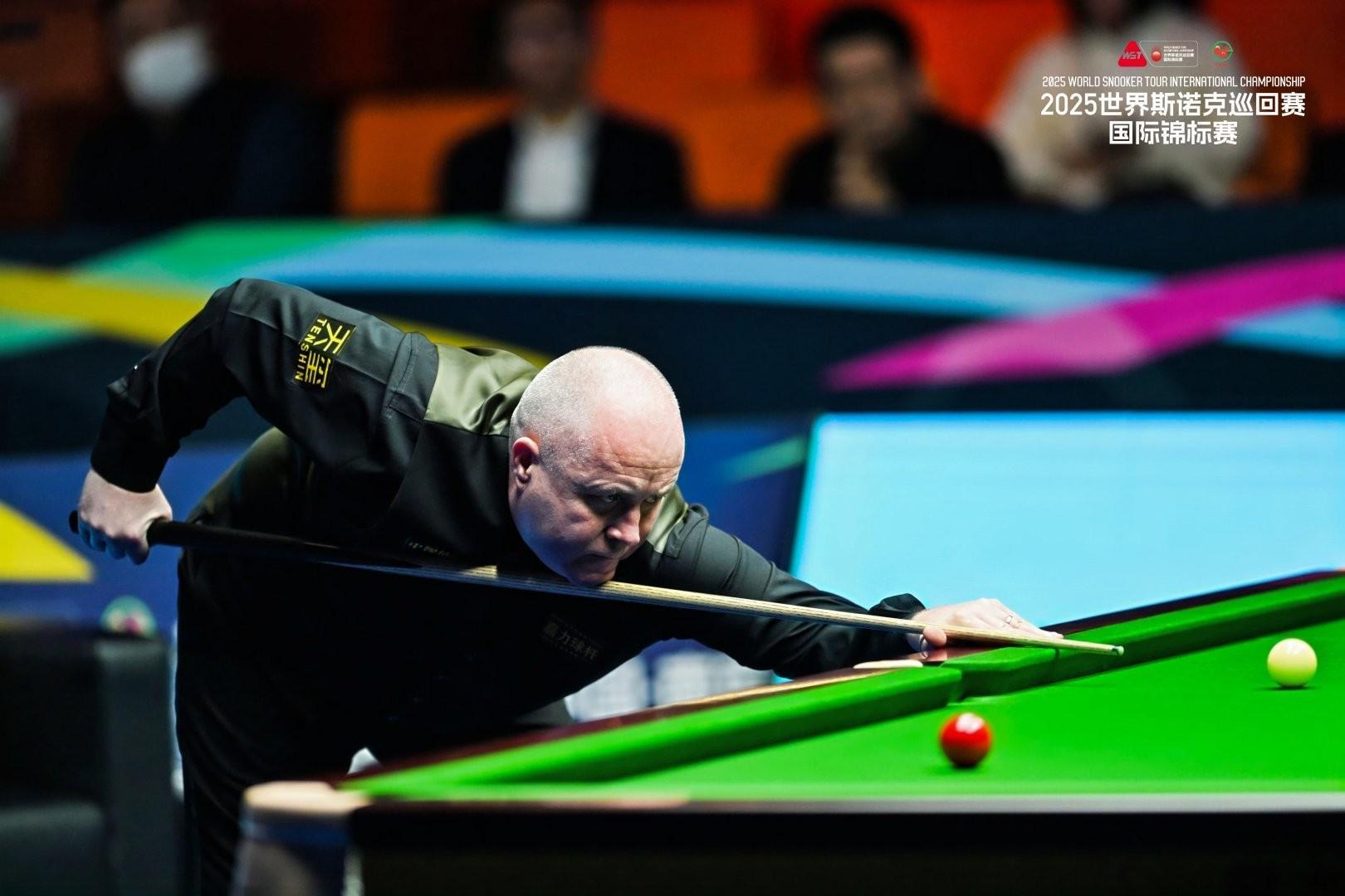 斯诺克国锦赛1/4决赛：希金斯6-2胜墨菲，马奎尔6-1晋级会师