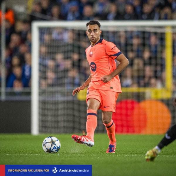 巴萨官方确认：埃里克-加西亚鼻骨骨折，出战塞尔塔存疑