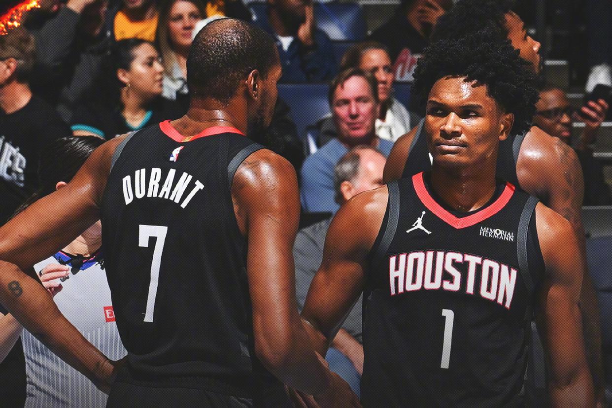 杜兰特18中5火箭仍5连胜！奥科吉爆发，火箭容错率显著提升